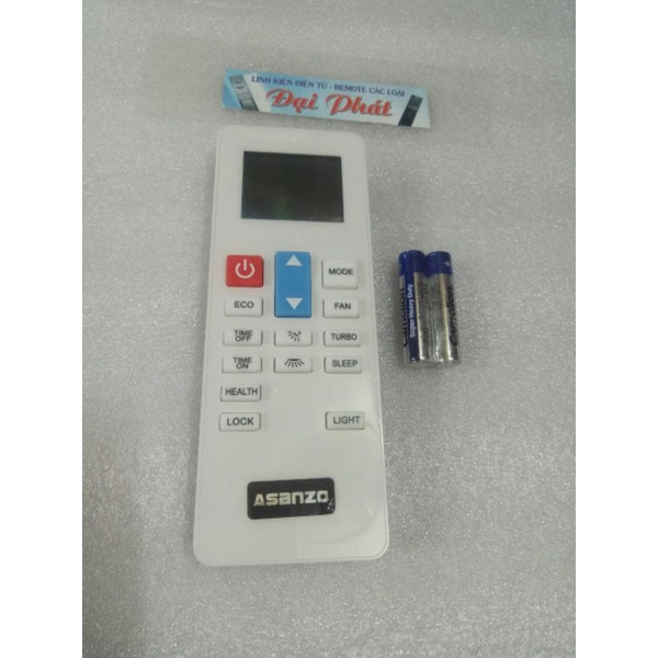 Điều Khiển Máy Lạnh Asanzo  Dòng ECo ( Hàng Chính Hãng Mới 100%)