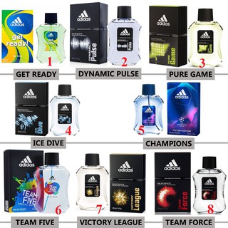 XỊT KHỬ MÙI VÀ NƯỚC HOA DÀNH CHO NAM ADIDAS (combo giá ưu đãi)