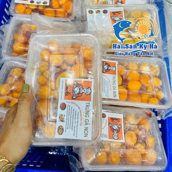 1KG TRỨNG GÀ NON CẤP Đ.ÔNG SIU TƯƠI NGON