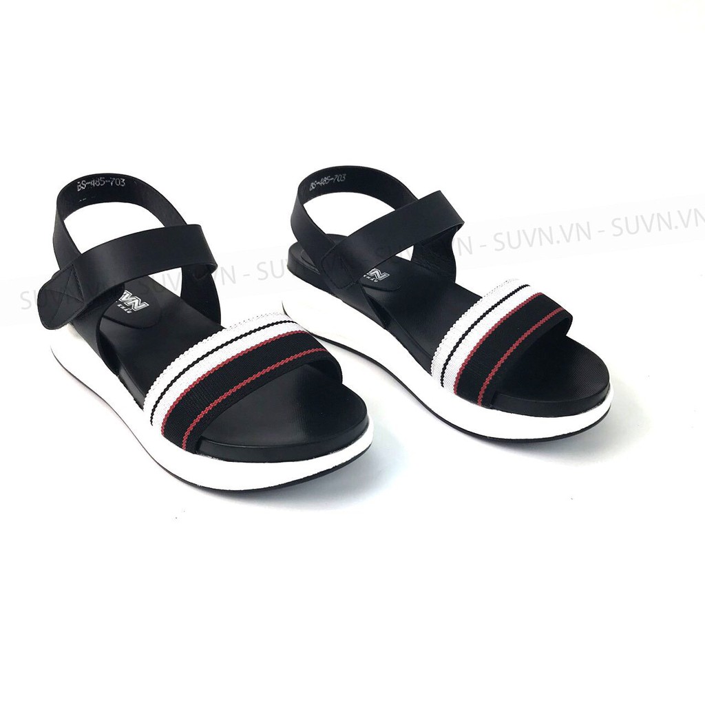[Mã SKAMLTSM9 giảm 10% đơn 99K] Xăng đan dép quai hậu bánh mì quai chun co dãn 5p học sinh đế bằng nhẹ êm
