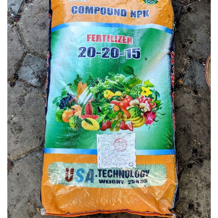 500g Phân bón cao cấp nhập khẩu 20-20-15. Tan nhanh hấp thụ tốt hiệu quả cao (Xúc lẻ 500g từ bao lớn)