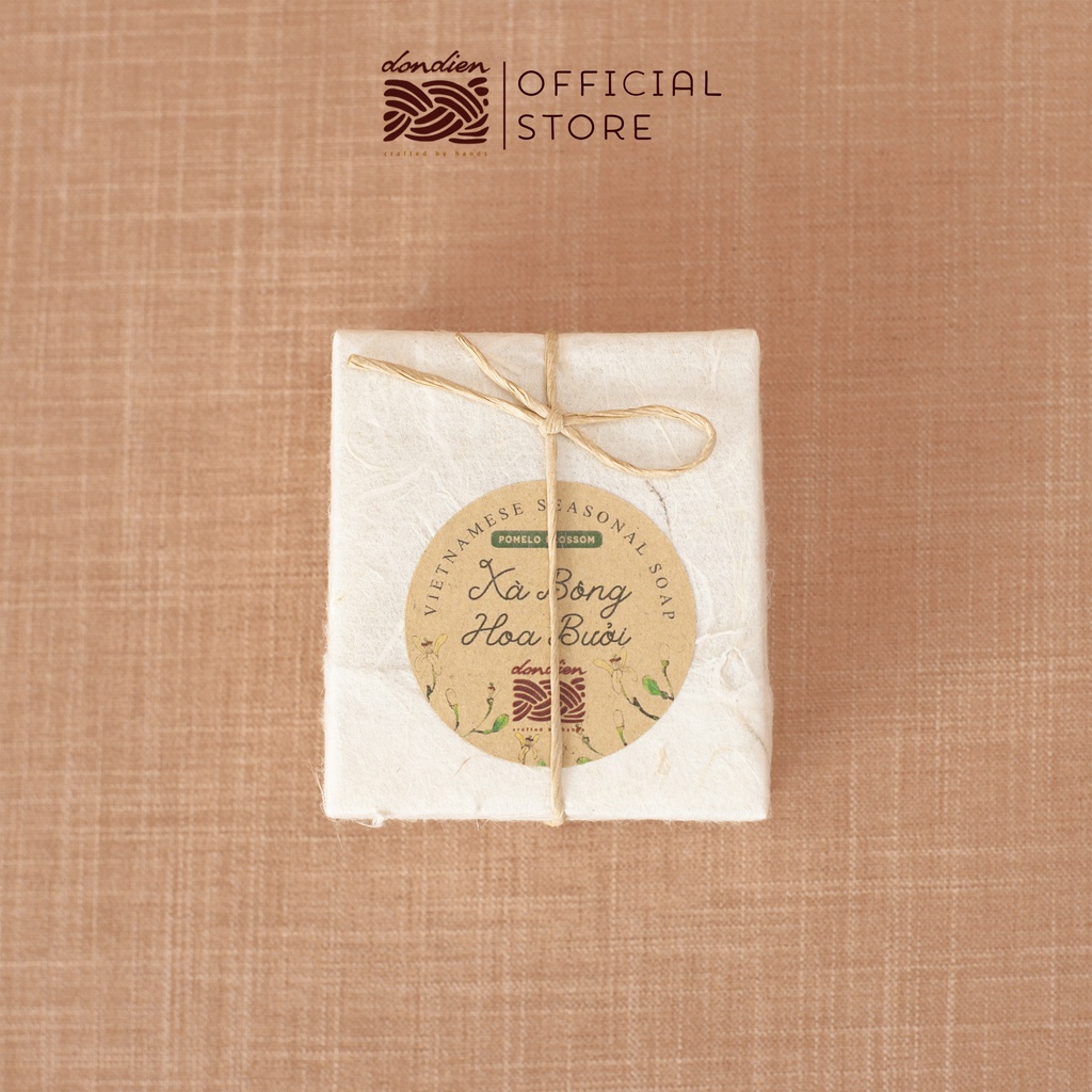 Xà bông handmade Đồn Điền - Hoa bưởi 90gram