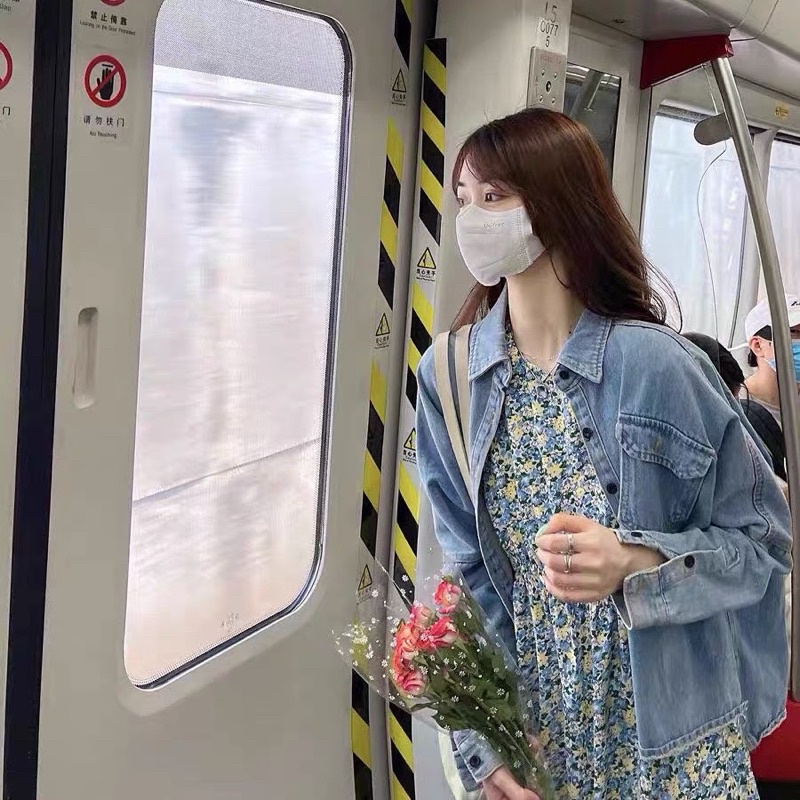 VÁY HOA NHÍ CHUN EO TAY BỒNG ULZZANG