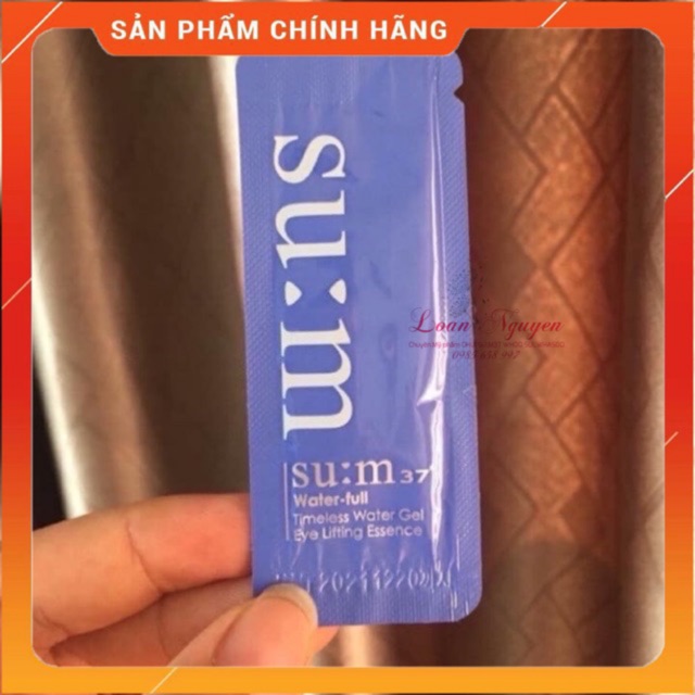 Gói Serum mắt  nâng cơ Xóa Chân Chim Thâm Bọng Sum37 Waterful sample 1ml