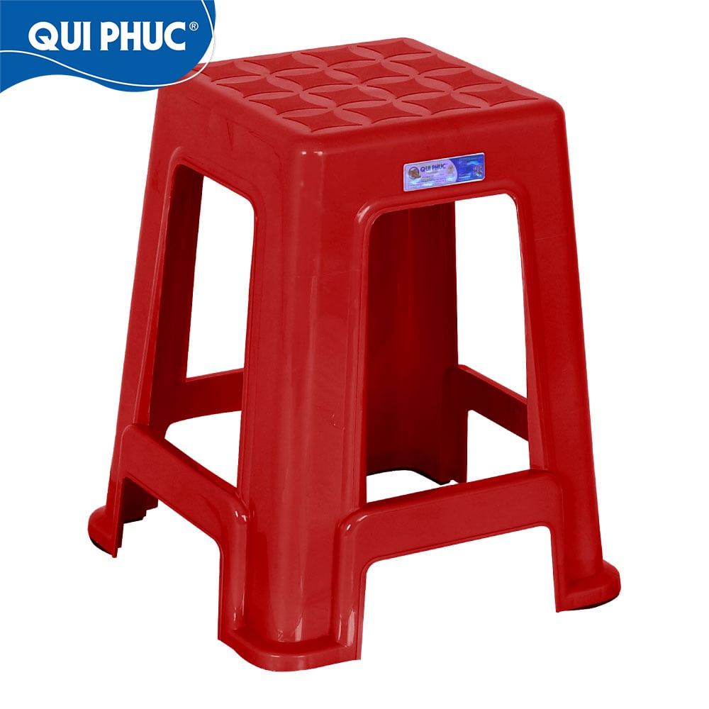 Ghế nhựa cao SUPER QUI PHÚC-CHÂN ĐẾ CAO SU CHÔNG TRƯỢT- TẢI TRONG 90 KG