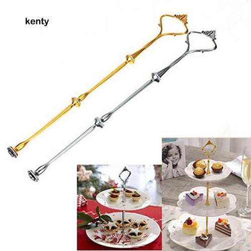 Bộ đế kim loại 2/3 tầng dùng để gắn khay đựng bánh tráng miệng