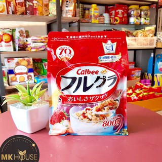 Ngũ Cốc Calbee Đỏ Nhật Bản (800g)