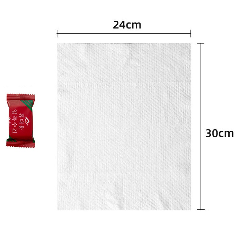 Khăn Lau Mặt Dạng Nén Bằng Cotton Nguyên Chất Dùng 1 Lần