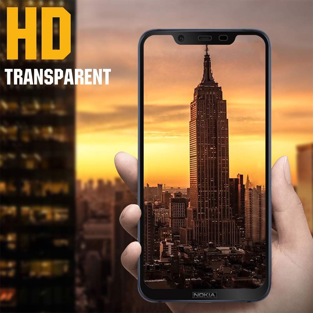 Miếng dán kính cường lực bảo vệ toàn màn hình cho Nokia 8.1
