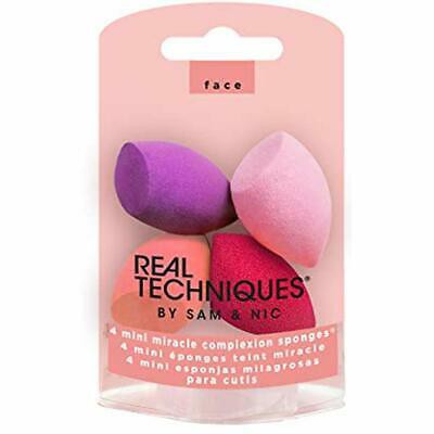 Set 4 mút trang điểm mini Real Techniques 4 Miracle complexion Sponges