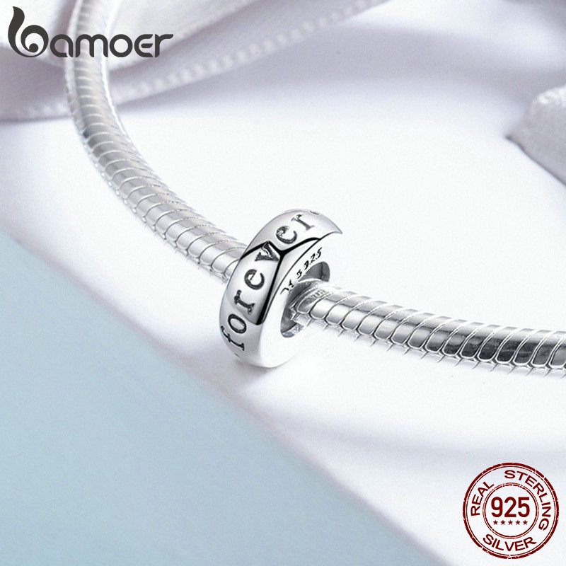 Hạt phụ kiện BAMOER Bạc 925 thiết kế thời trang