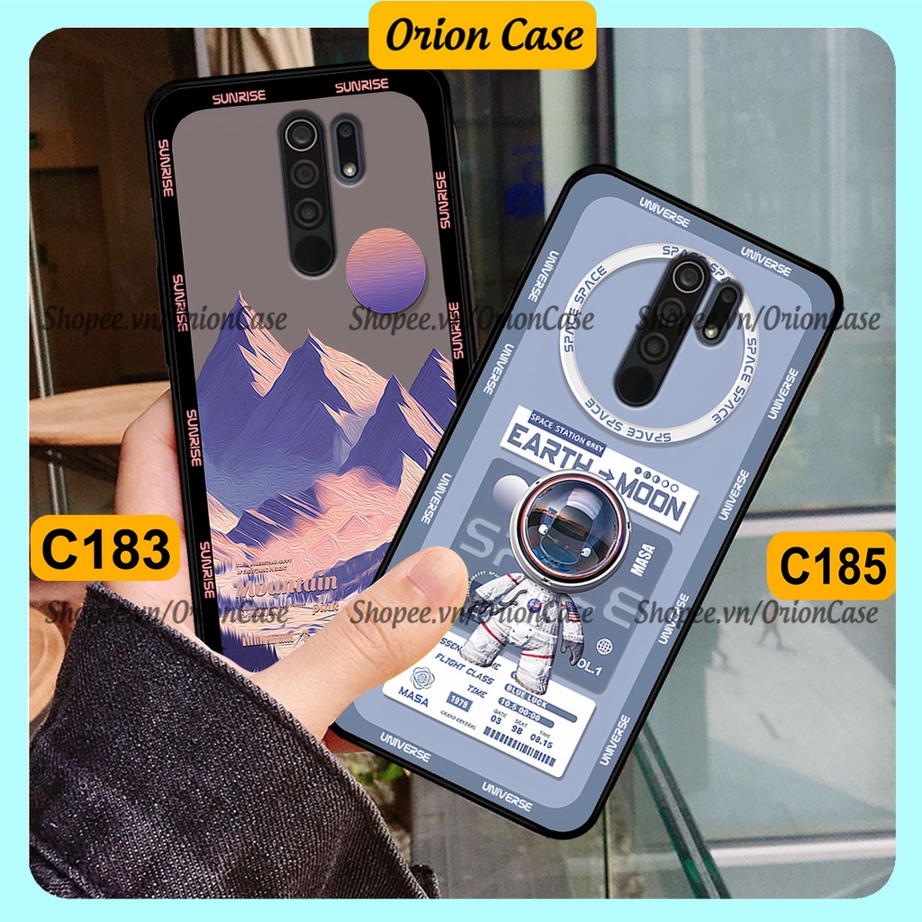 Ốp Xiaomi Redmi 9 in hình astronaut pro nasa, moutain cá tính.ốp lưng chống sốc.