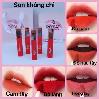 Son siêu lỳ ROYAL LIPSTICK - Không Chì- Không thuỷ ngân- Dành cho bà bầumẫu mới