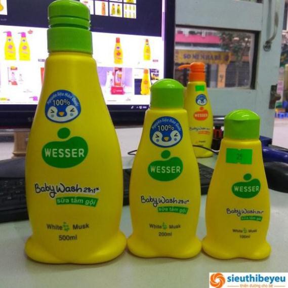 Sữa tắm gội Wesser