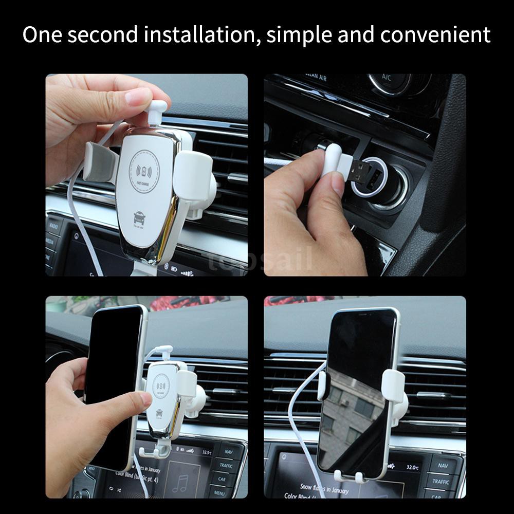 Giá Đỡ Sạc Không Dây Gắn Xe Ô Tô Tiện Dụng | BigBuy360 - bigbuy360.vn