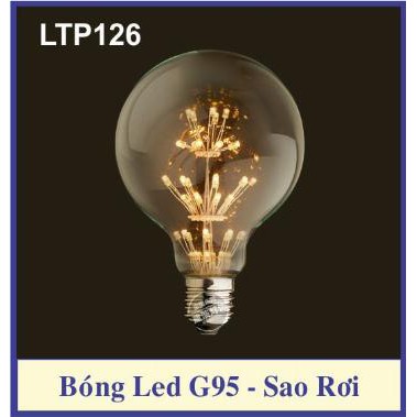 Bóng đèn led trang tri - BÓNG SAO RƠI G95 - MSP:LTP-126-G95