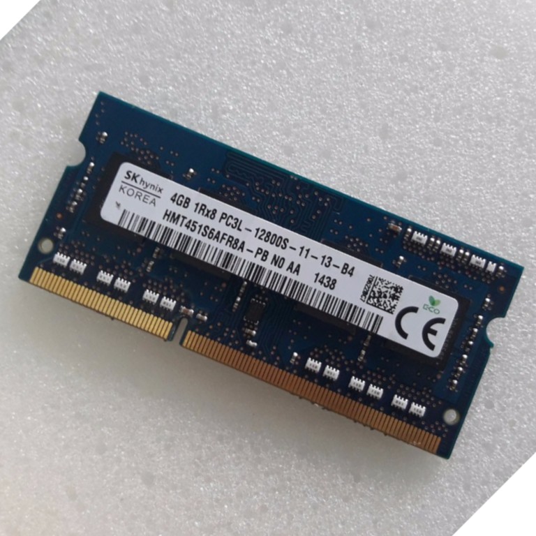 Ram laptop 4G DDR3L Bus 1600 MHz