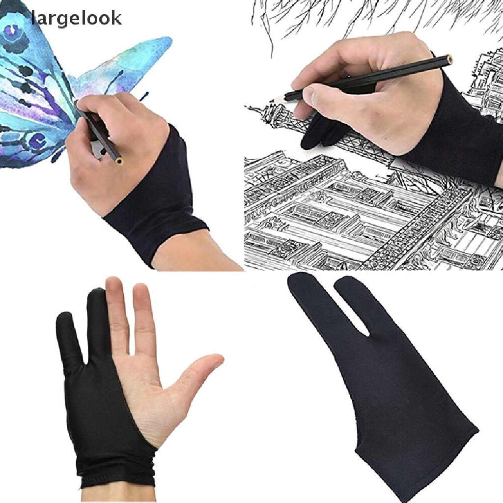 1 Găng Tay Hai Ngón Chống Bám Bẩn Dùng Vẽ &amp; Vẽ Tranh ♨Nóng Bỏng