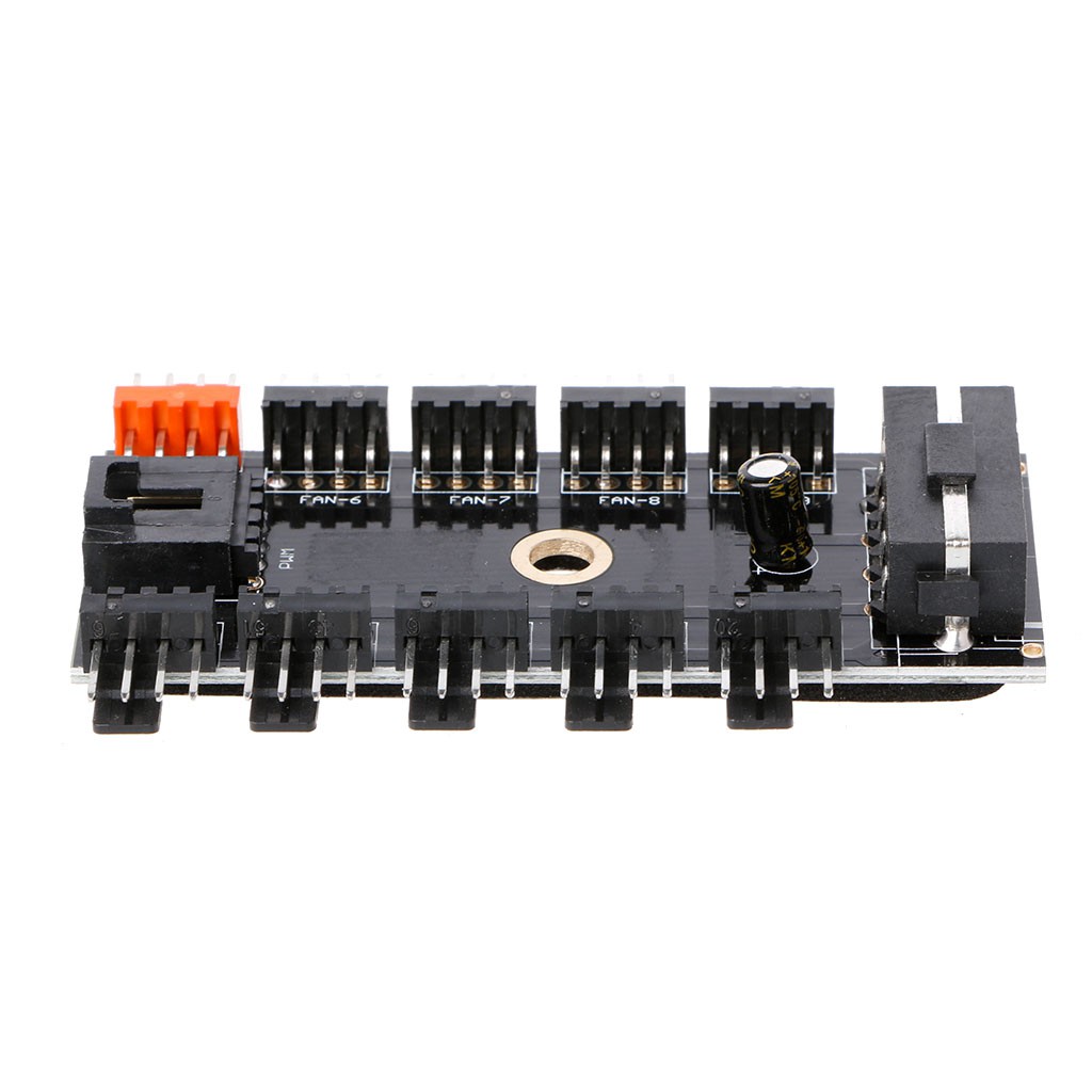 Bộ chuyển đổi quạt tản nhiệt IDE Molex 1 sang 10 cổng 4-Pin 12V