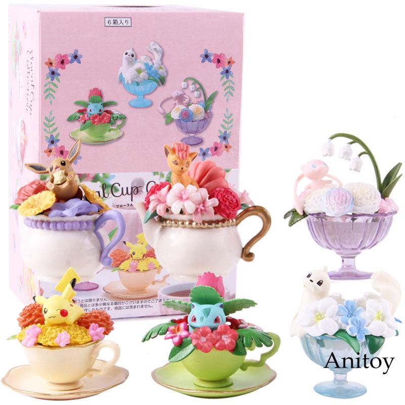 Set 6 mô hình đồ chơi nhân vật trong phim hoạt hình Pokemon