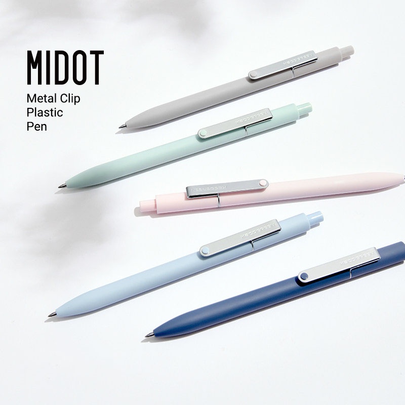 Bút gel Kaco Midot cao cấp màu pastel ngòi 0,5mm.