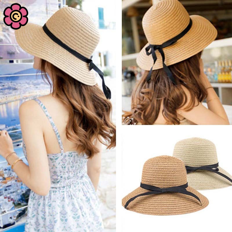 Nón Cối Đi Biển Thiết Kế Thanh Lịch Cho Nữ