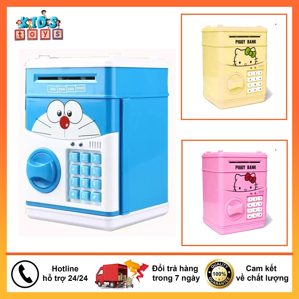 Két sắt mini thông minh cho bé tiết kiệm tiền