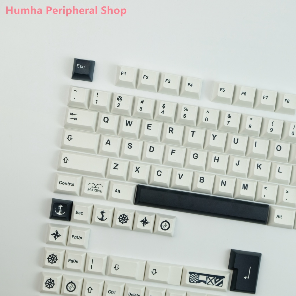 Bàn Phím Cơ Humha Seafarer 142 Phím Chất Liệu PBT Nhuộm Màu KCA profile Cá Tính