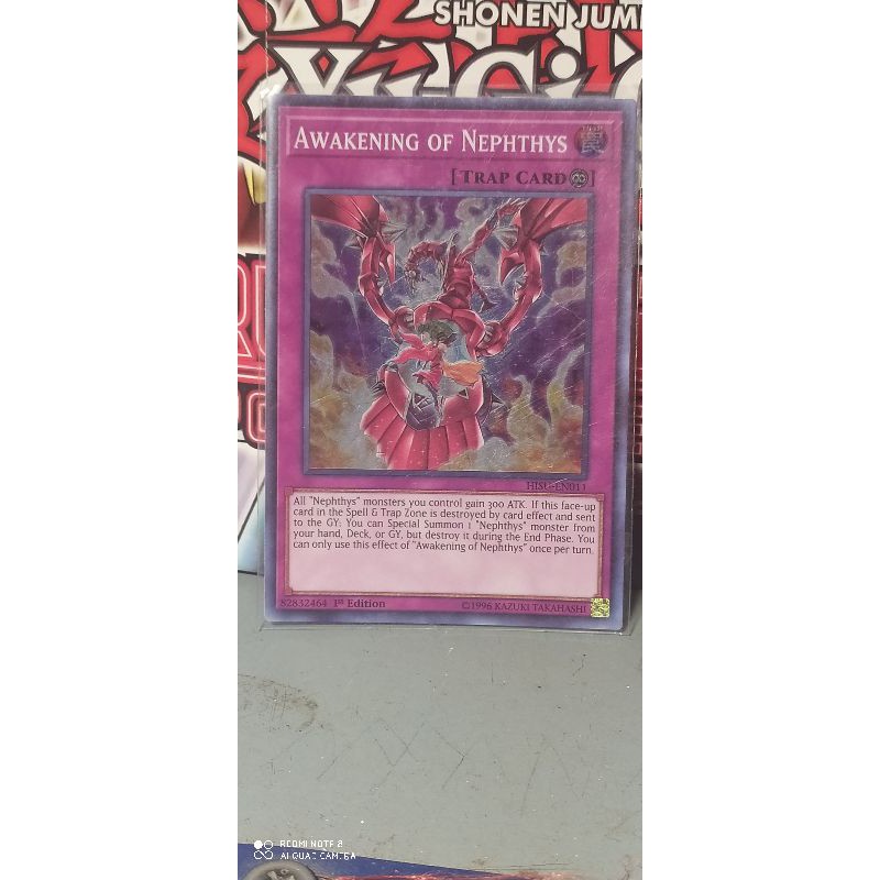 thẻ bài yugioh Awakening of Nephthys