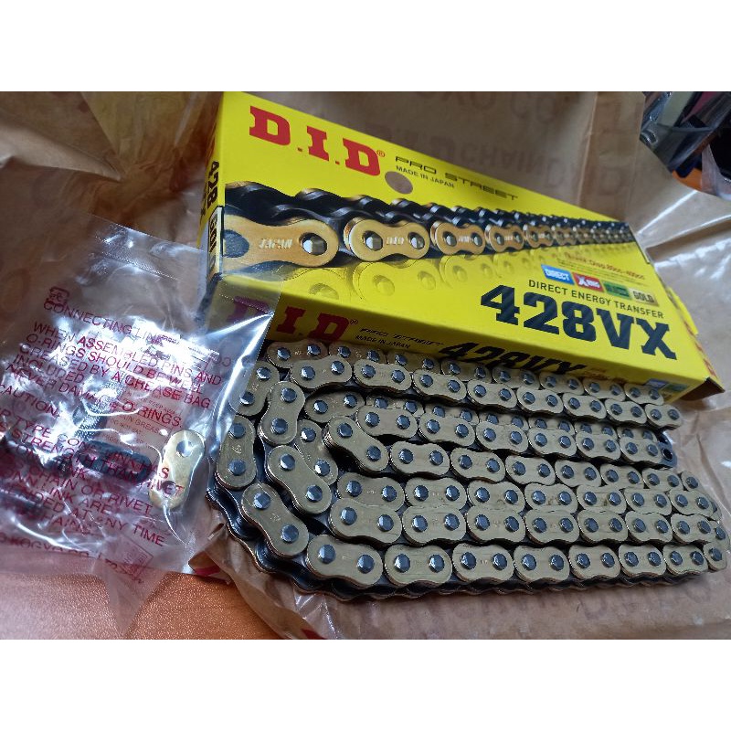 SÊN - XÍCH DID 428VX -124L ( Chính hãng DID nhật)