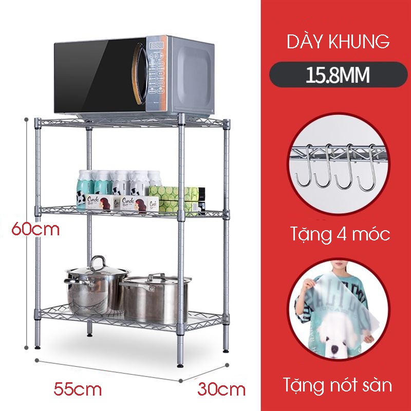Kệ lò vi sóng khung inox_RE0267