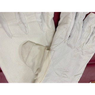 Gang tay vải kaki dầy 2 lớp.