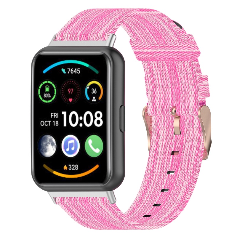 Dây Đeo Nylon Chống Nước Cho Đồng Hồ Thông Minh Huawei Iwatch Fit 2