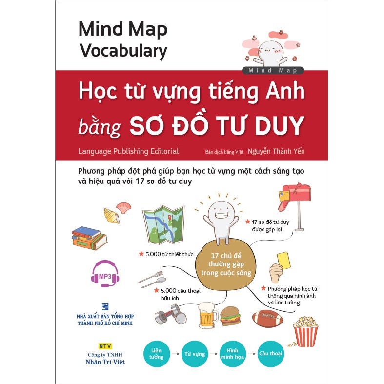 Sách - Mind Map Vocabulary - Học từ vựng tiếng Anh bằng sơ đồ tư duy (kèm CD)