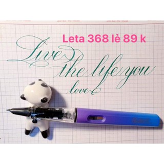 Bút máy thanh đậm LeTa 368 (ngòi kim tinh lá tre)..