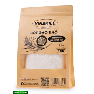 Bột Gạo Khô nguyên chất 1kg - nguyên liệu làm bánh