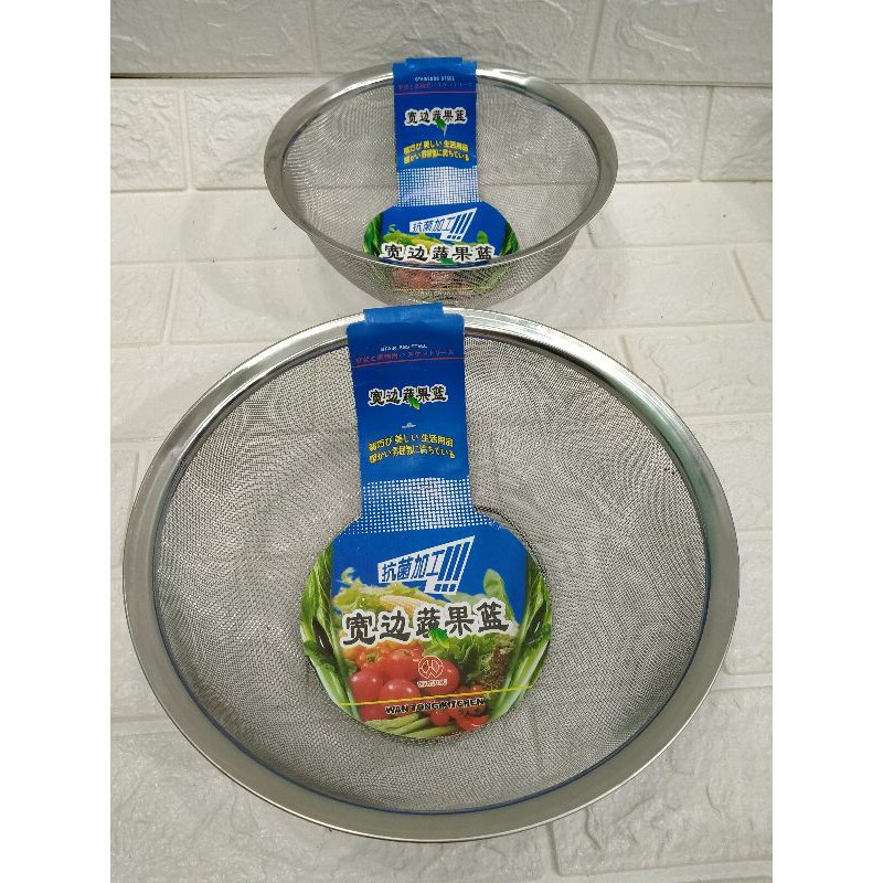 Rá inox viền 22cm,25cm