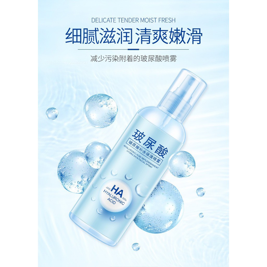 Một chai xịt khoáng dưỡng ẩm trắng da tinh chất HA Q2 | BigBuy360 - bigbuy360.vn