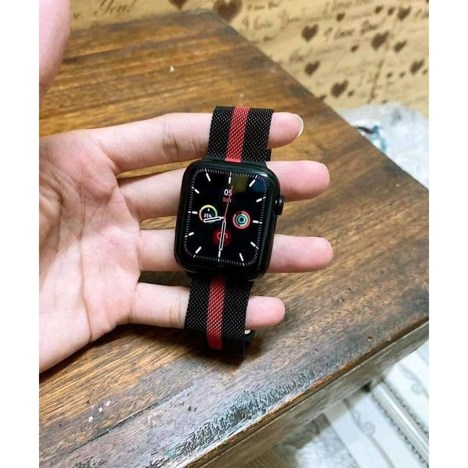 Đồng hồ thông minh W26 HiWatch 6, Nghe gọi, màn hình tràn viền, chống nước IP68, thay được dây Apple Watch (2020)