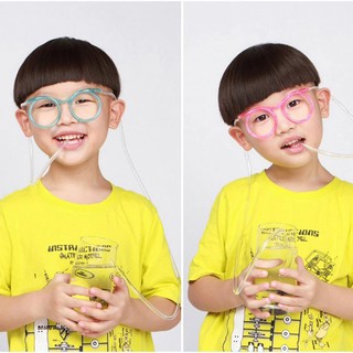 Ống hút hình mắt kính