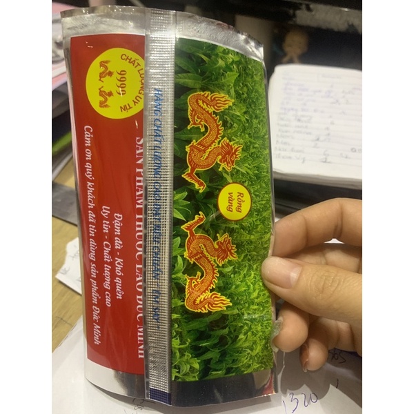 bao bì túi đựng uốc lào in sẵn