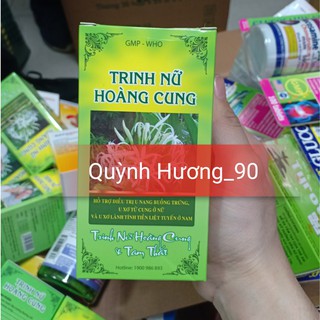 Viên uống TRINH NỮ HOÀNG CUNG TAM THẤT hỗ trợ nang buồng trứng và u xơ