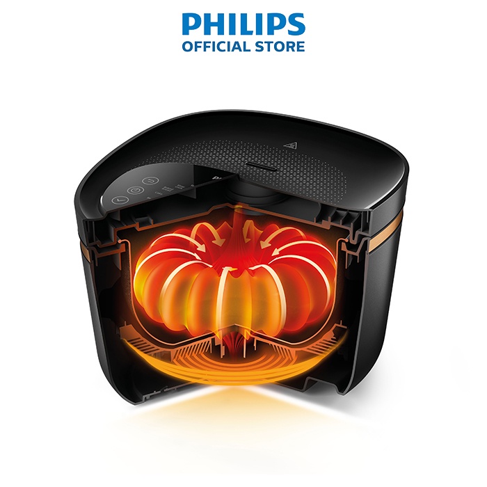 [Mã ELPLSBD06 giảm 10% đơn 1TR] Nồi cơm điện tử cao tần (IH) Philips HD4539/62 | 1.5 lít | chức năng Lựa chọn vị