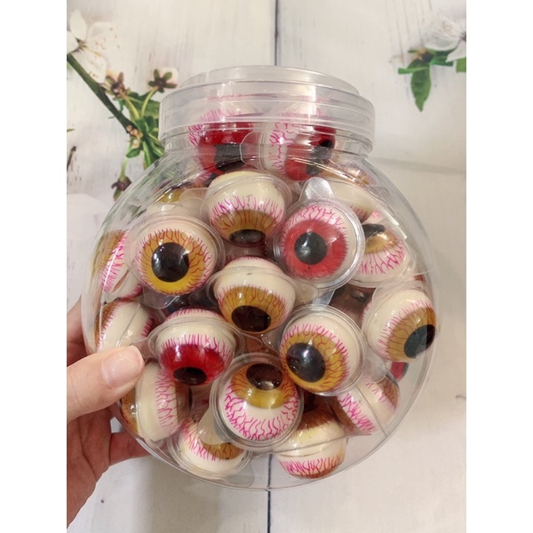 [Mã 267FMCGSALE giảm 8% đơn 500K] [Lẻ] 1 viên kẹo dẻo con mắt/ địa cầu/ trái banh ko nhân | BigBuy360 - bigbuy360.vn