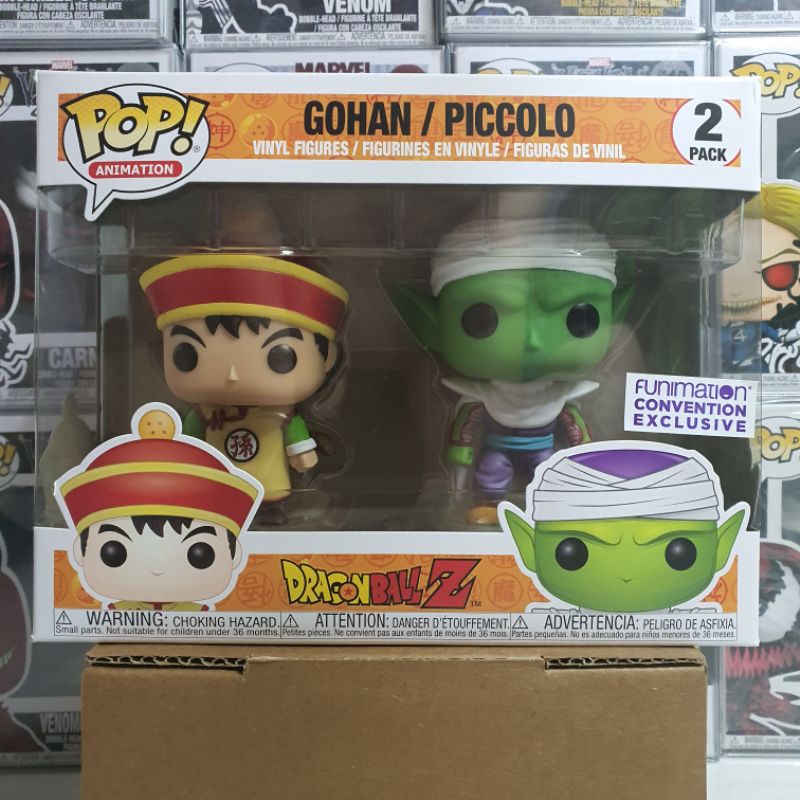 Đồ chơi mô hình Funko Pop Gohan &amp; Piccolo - 2-Pack - Dragonball - Dragon Ball ( Hàng real chính hãng )