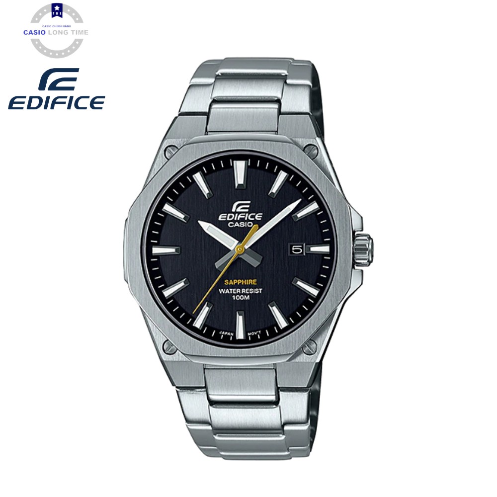 Đồng Hồ Nam Casio EFR-S108D-1A MẶT KÍNH SAPPHIRE chống nước độ sâu 100m bảo hành 12 tháng