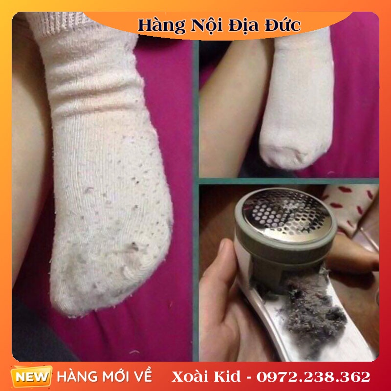 Máy cắt lông xù quần áo, xước áo Siêu sắc IDEEN WELT - Nội địa Đức