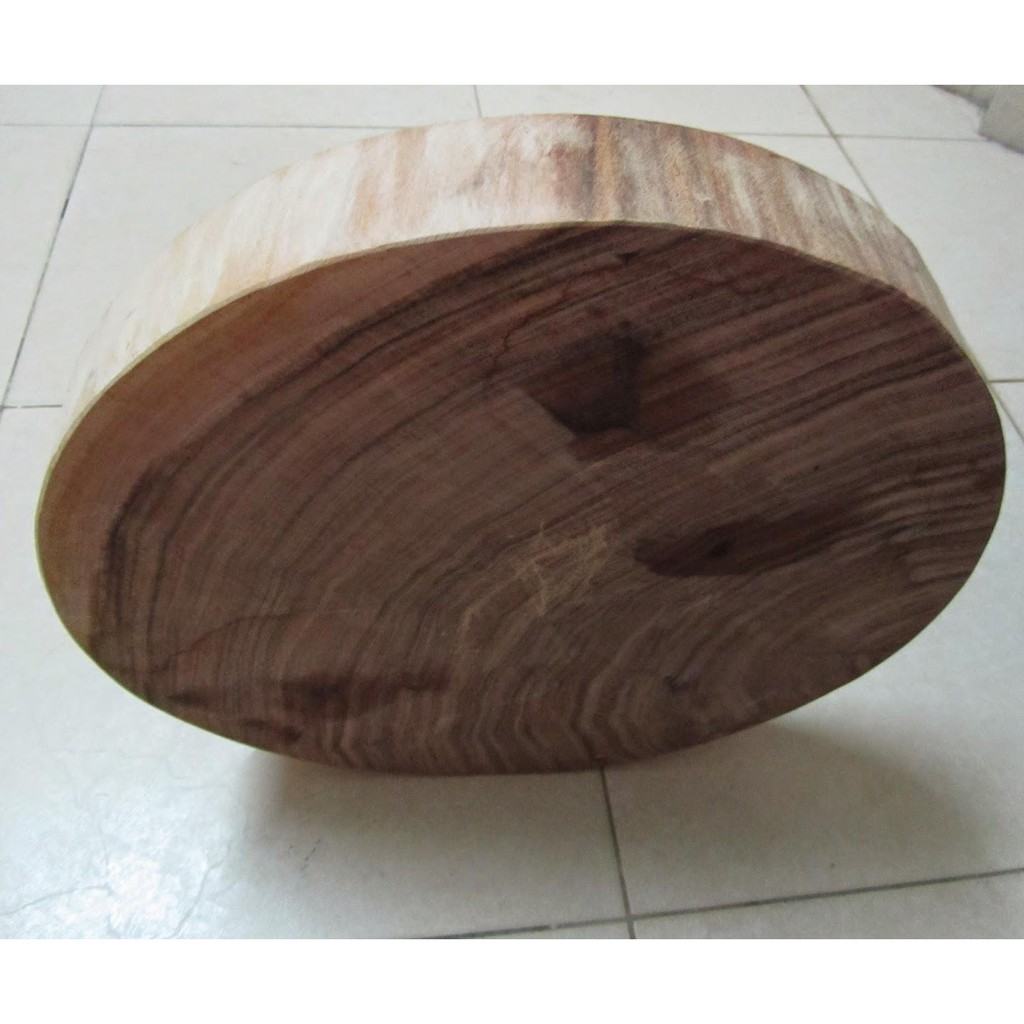 Thớt tròn gỗ nghiến cao cấp phi 30 dầy 4,2-5cm