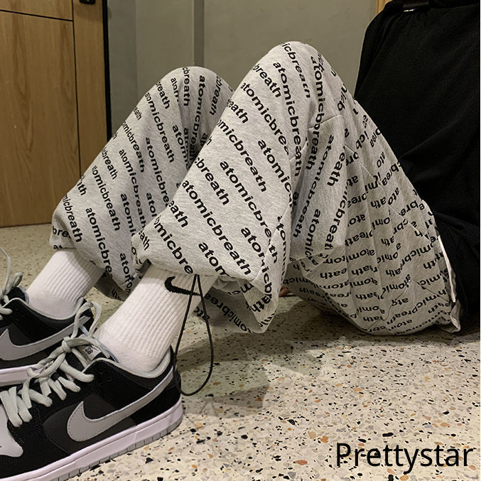 Young Dynamic Style Wide-legged Pants For Women