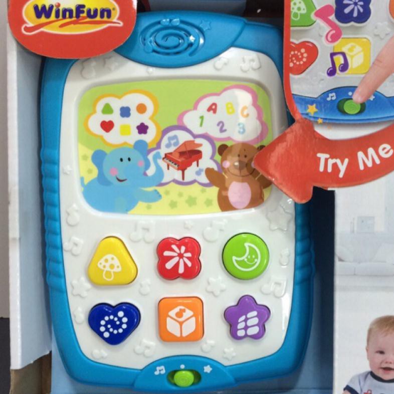 Ipad học chữ thông minh Winfun 000732 - Phát triển trí tuệ cùng bé - đồ chơi cho bé từ 12 tháng tới 3 tuổi